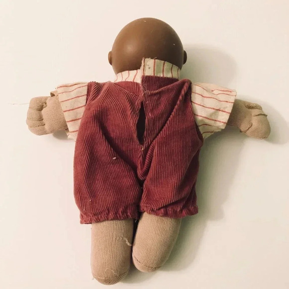 Vintage  Cabbage Patch Kids Doll African American Taiwan 8 Inch - Picture 6 of 16